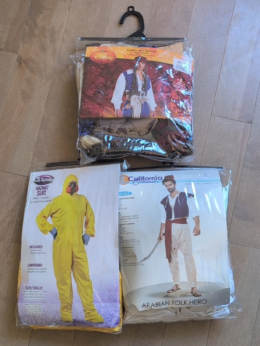 Adult Costumes Bundle - Jack Sparrow Only